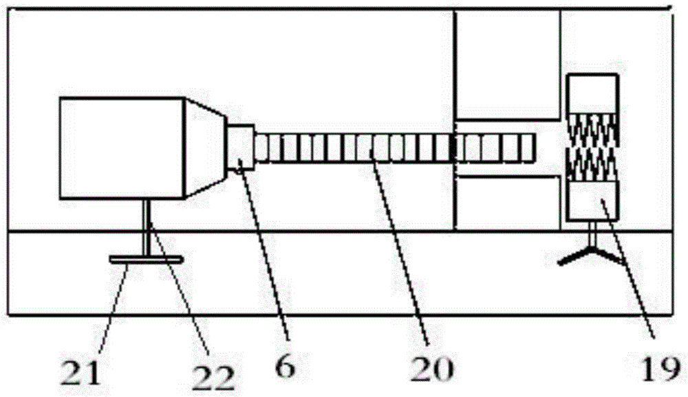 Concrete removal machine in steel pipe