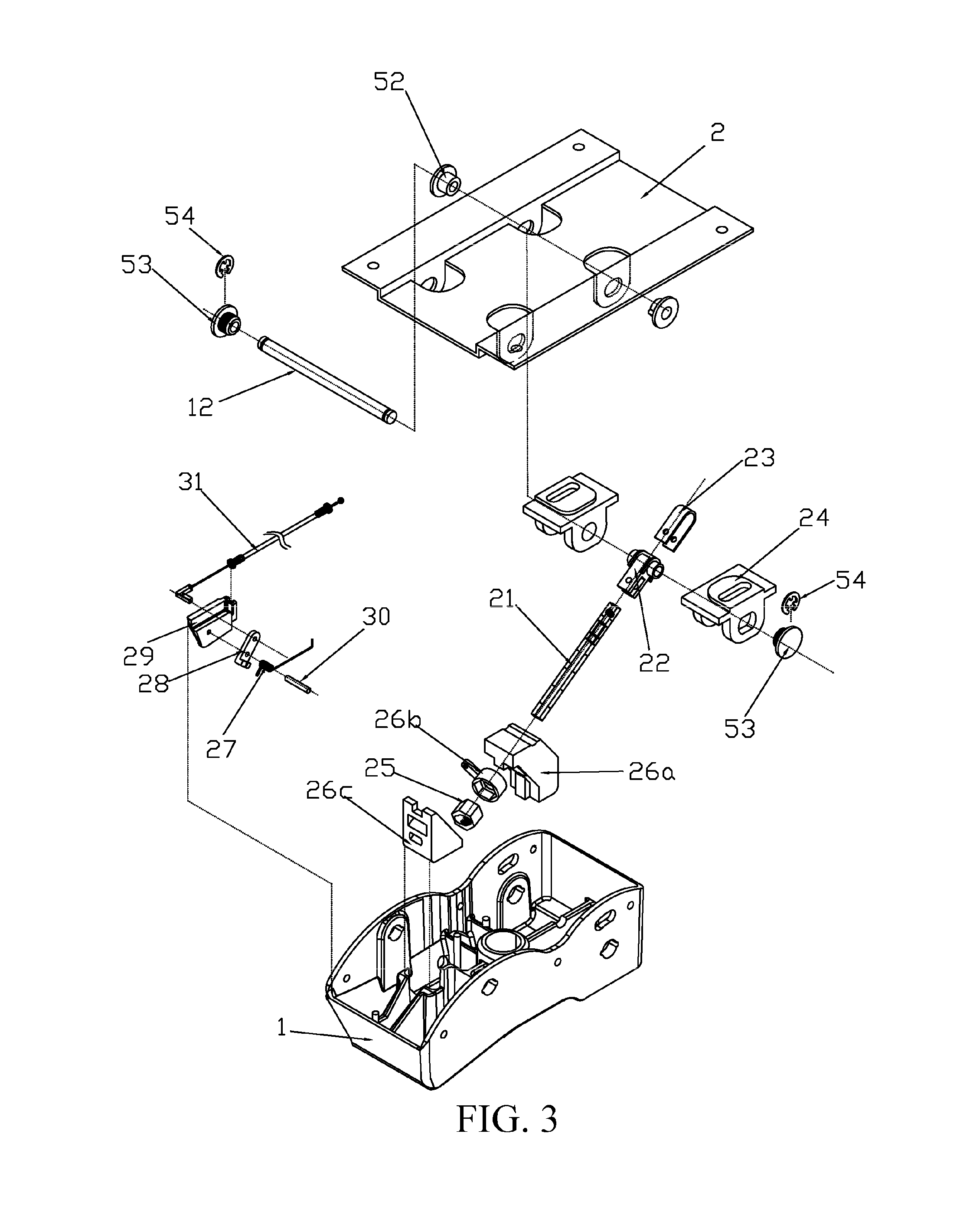 Chair chassis and chair having the same