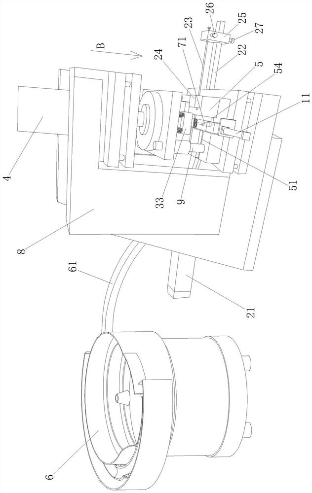 Steel wire stamping machine and method for processing aluminum block by steel wire stamping machine