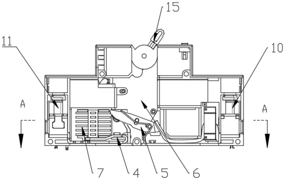 Isolation type bipolar double-breakpoint circuit breaker