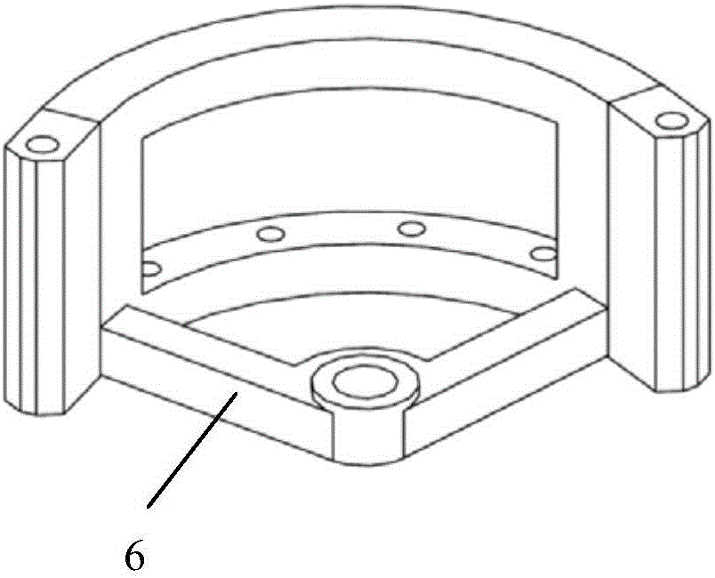 Four-freedom-degree robot mechanism capable of achieving three-dimensional translation and one-dimensional rotation