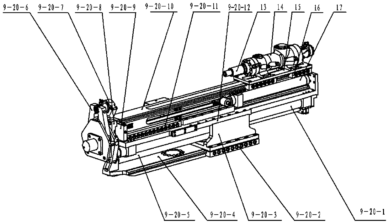 Impact type multifunctional airborne drilling rig