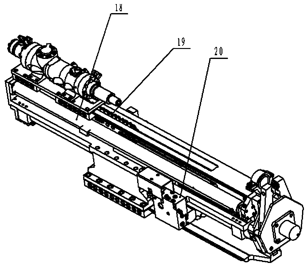 Impact type multifunctional airborne drilling rig