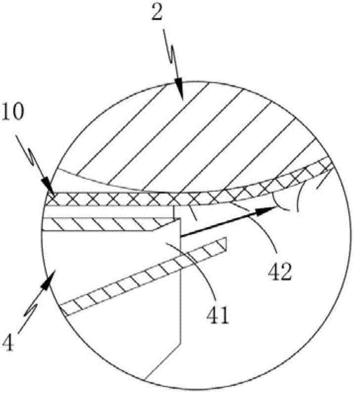 Adsorbed fabric singeing equipment