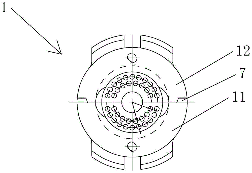 Primary mold capable of exhausting air