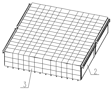 Movable prefabricated member sunlight temperature-rise maintenance system and method