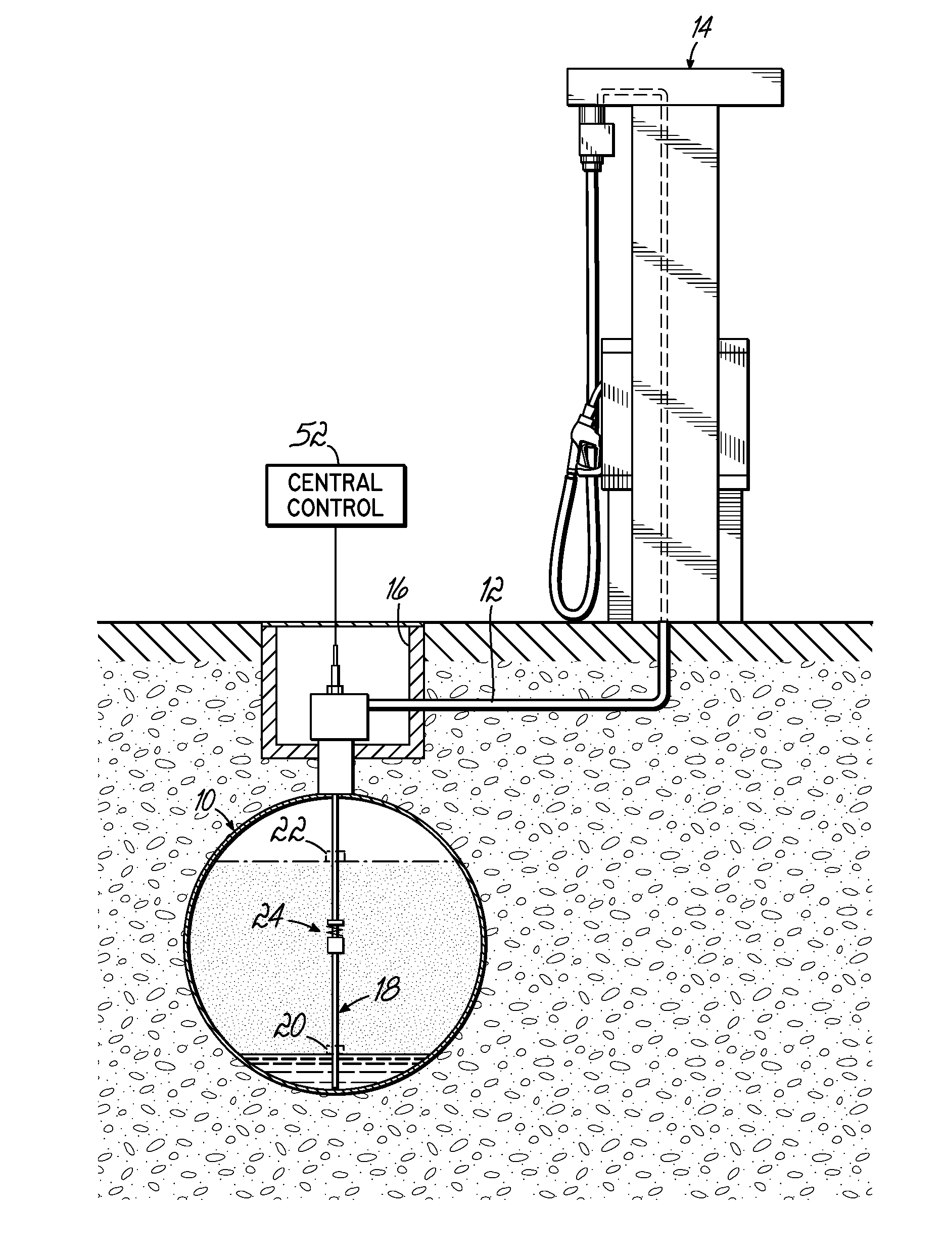 A method and apparatus for fluid density sensing