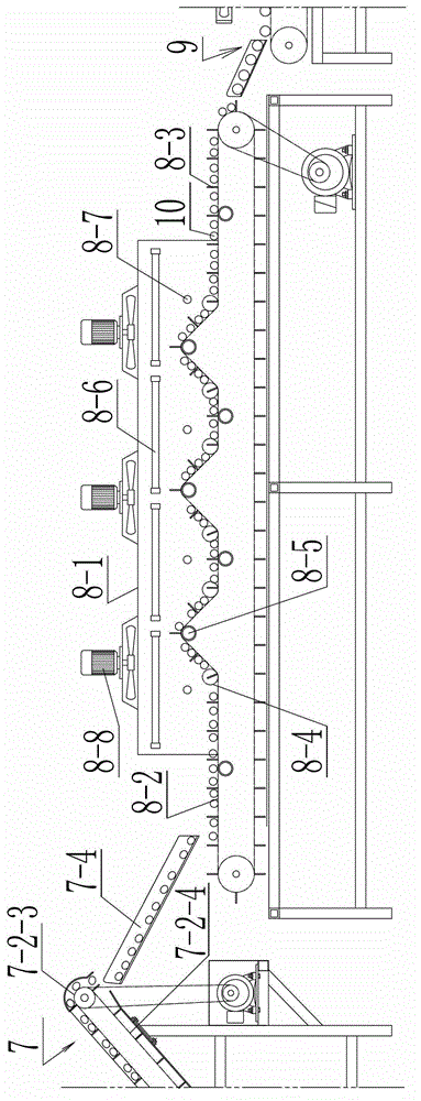 Continuous egg baking production machinery