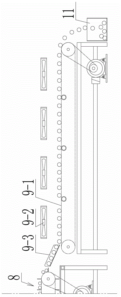 Continuous egg baking production machinery