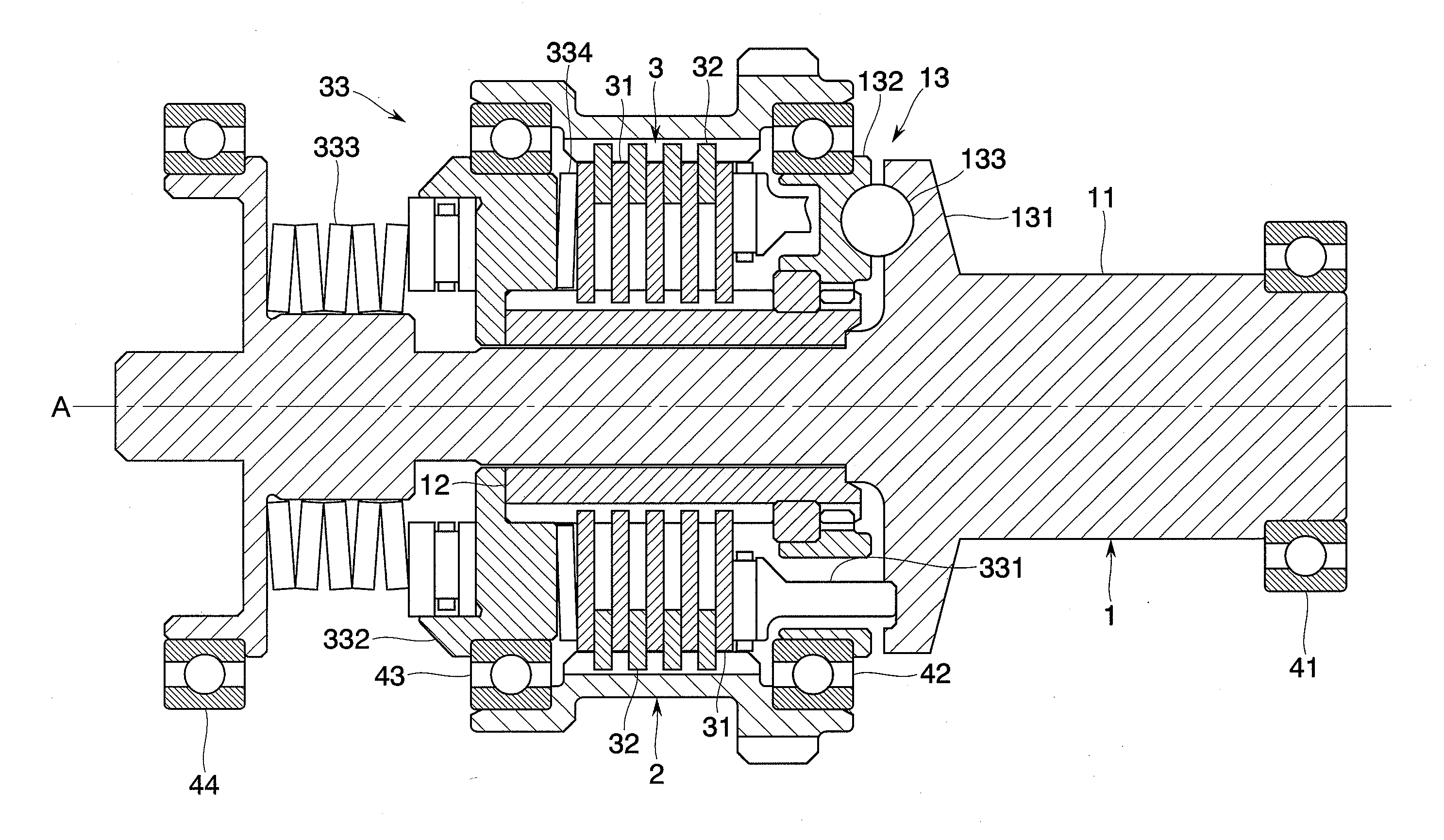 Torque limiting mechanism