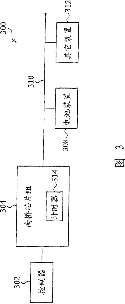 Battery control method for computer system