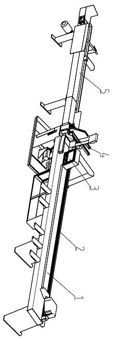 Push rod type optimizing and accurate cutting-off saw