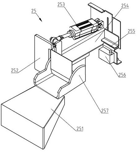 Push rod type optimizing and accurate cutting-off saw