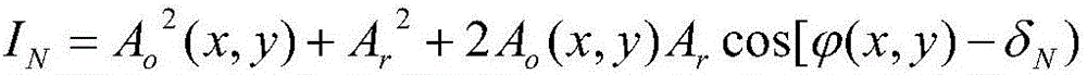 Mini-displacement measurement method based on generalized phase shift digital holography