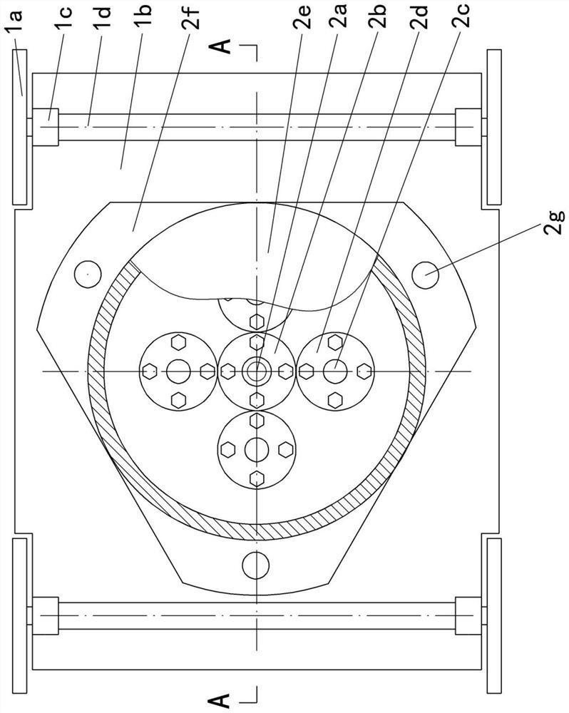 Turning radius-free submarine AGV capable of reversing under chassis suspension state