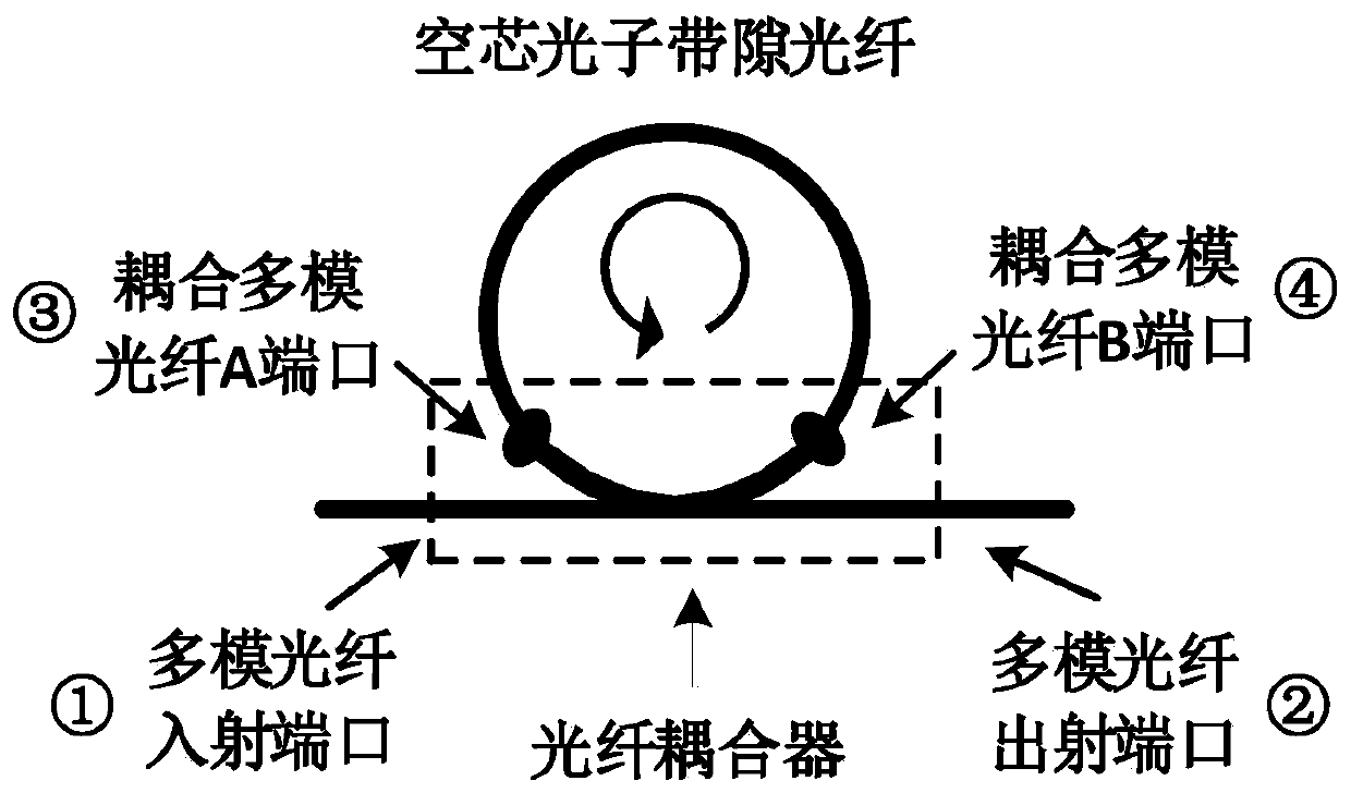 In-situ detection device for SF6 decomposition component inside GIS (Gas Insulated Switchgear) based on fiber ring resonator