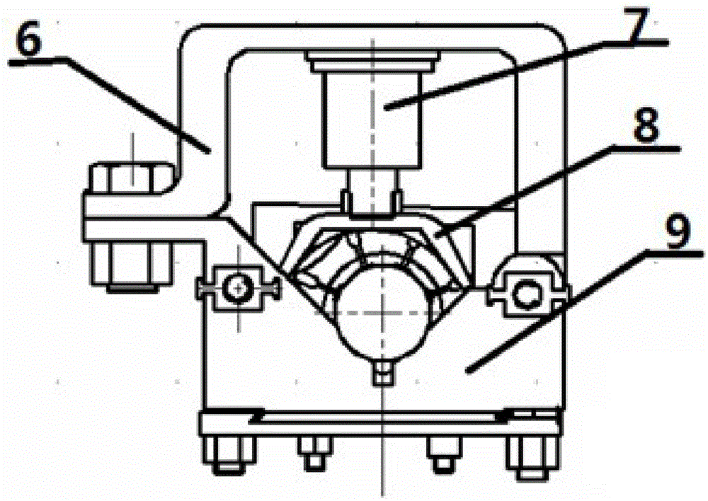 Pipeline liquid phase diffusion welding clamping centering device