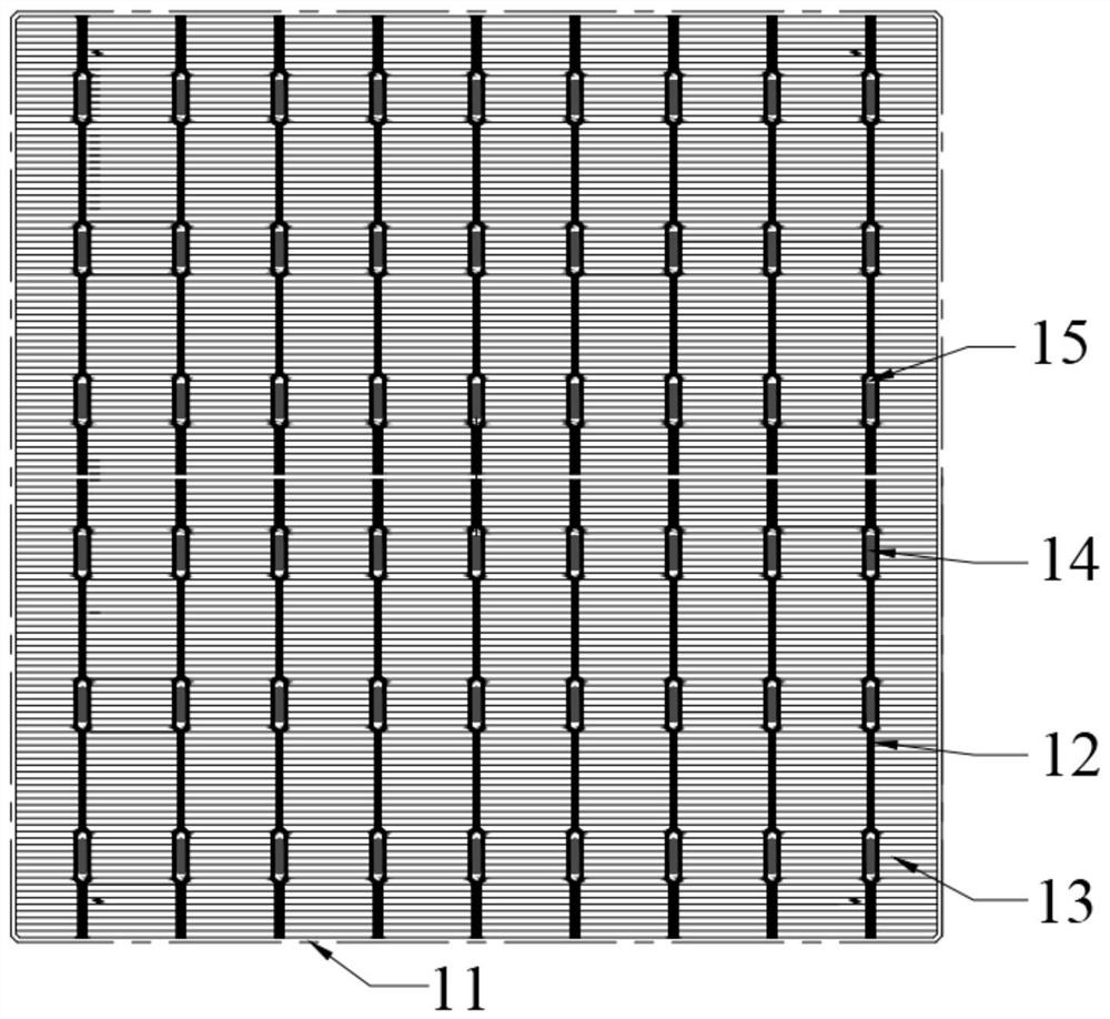 Isolation material, cell back field back electrode and production method thereof, solar cell and production method thereof