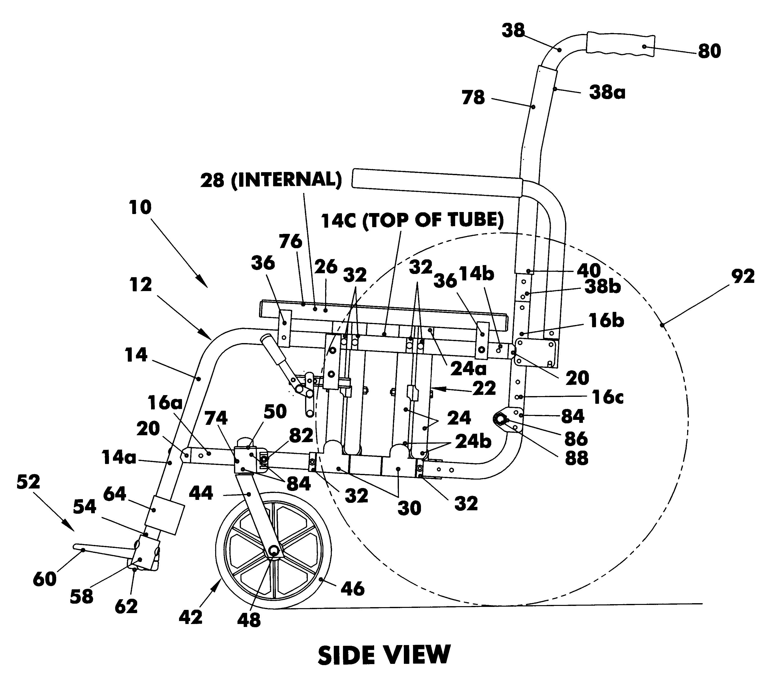 Method of wheelchair construction