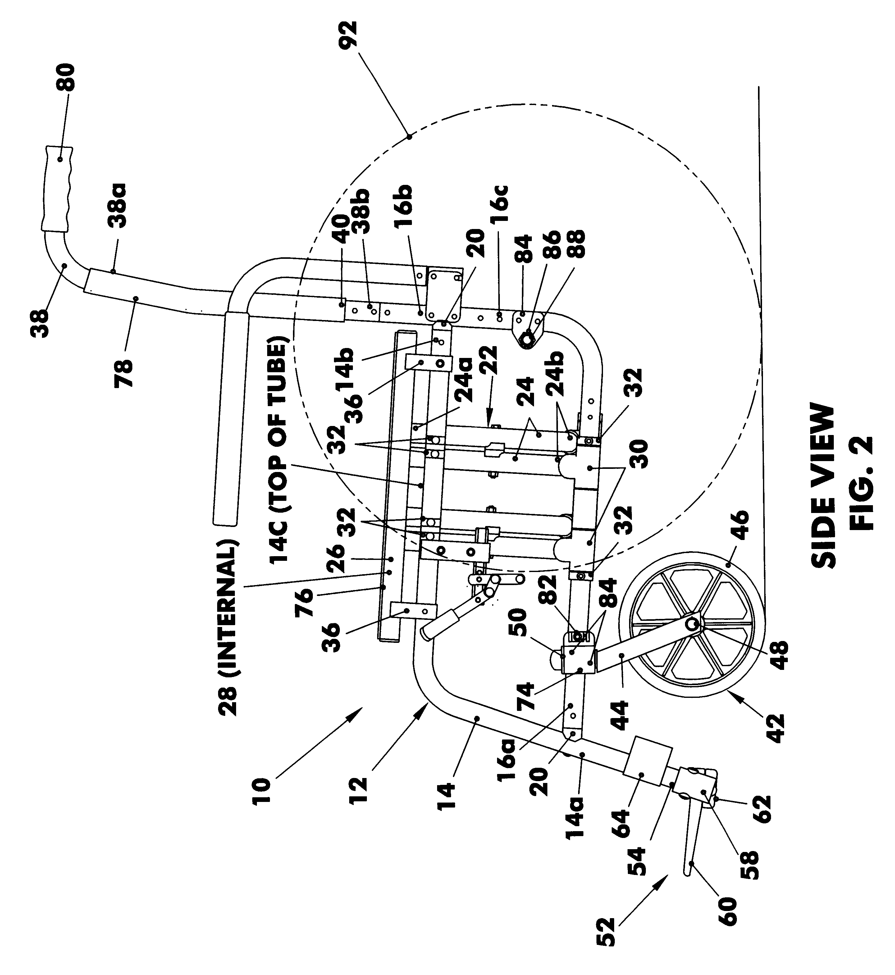 Method of wheelchair construction