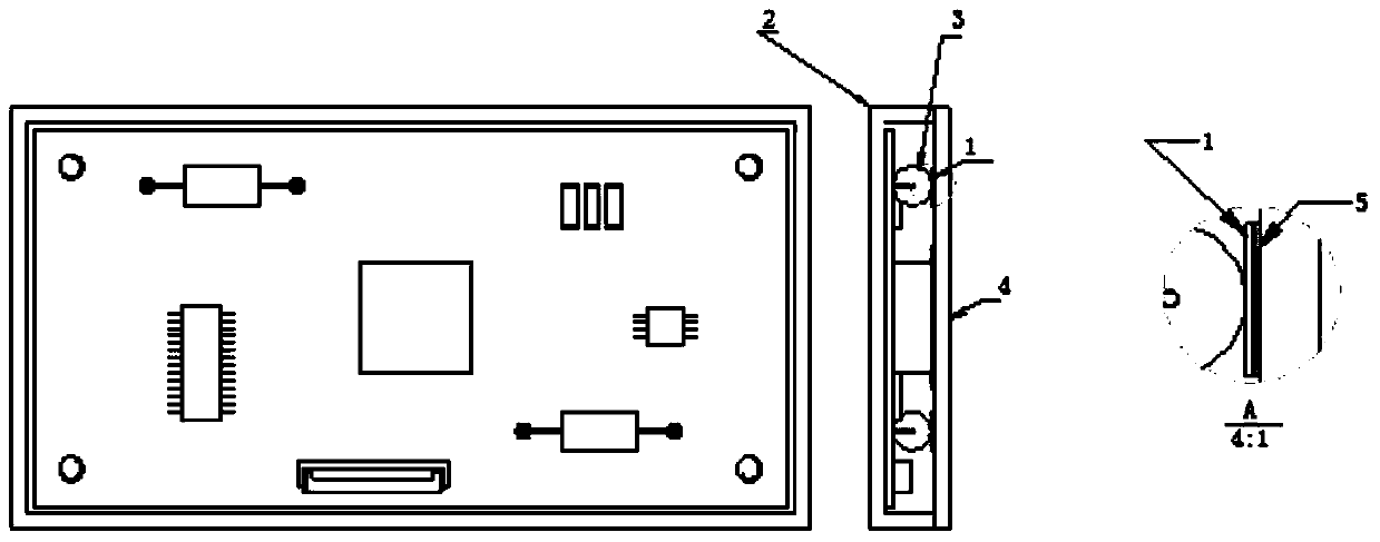 Device and method for detecting liquid crystal module inner device interference