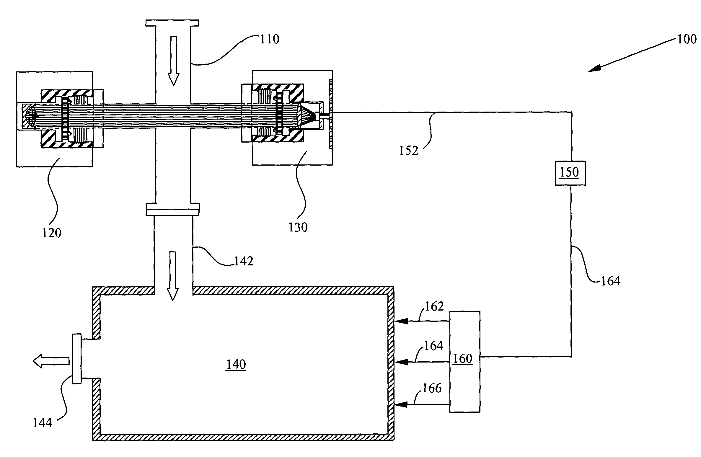 Monitoring system comprising infrared thermopile detector