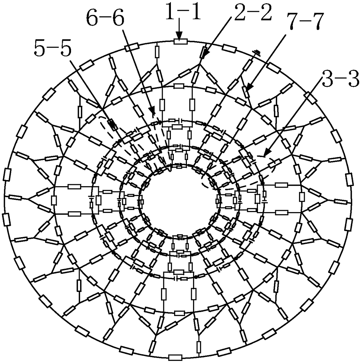 Permanent magnet type motor modeling and demagnetization performance analysis method of asymmetric magnetic network