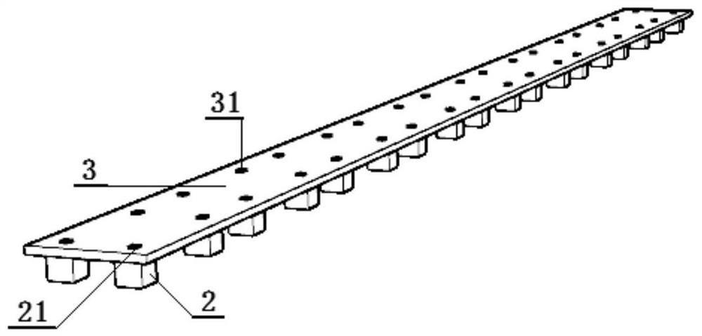 Single-character combined type heightened advertising device suitable for being used in building construction site