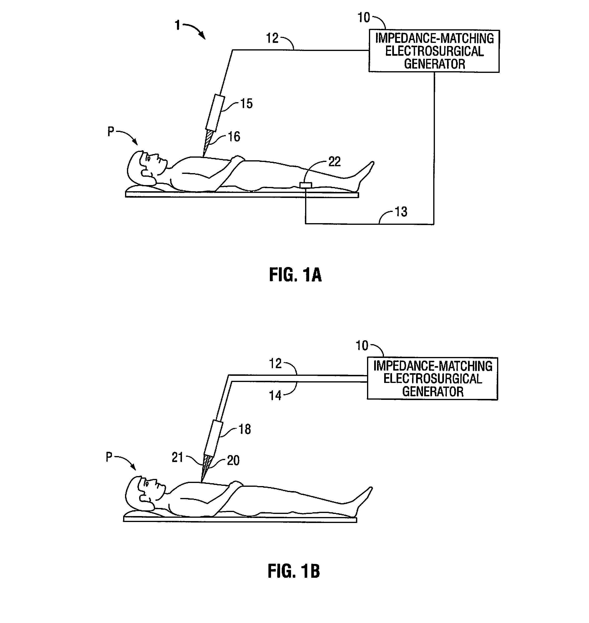 Microwave and RF ablation system and related method for dynamic impedance matching