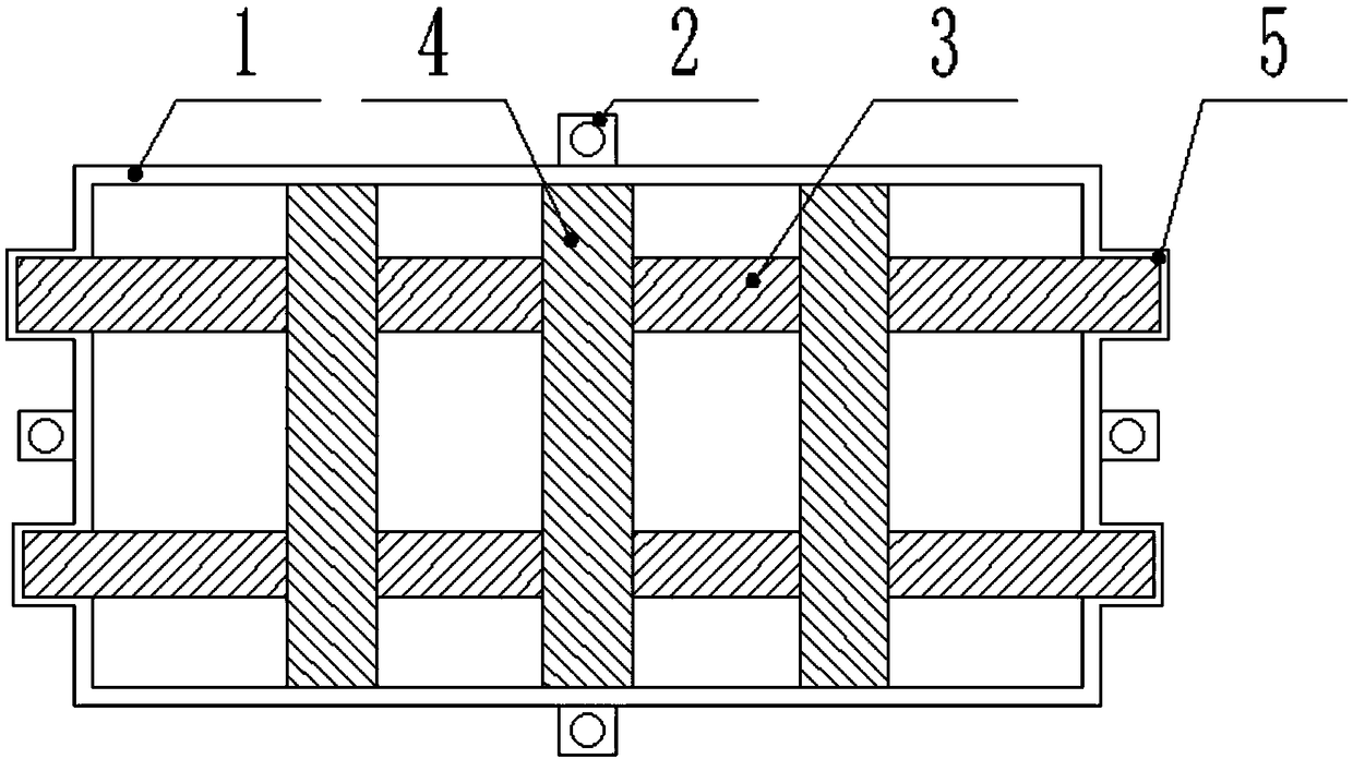 Novel external heating type zinc melting furnace