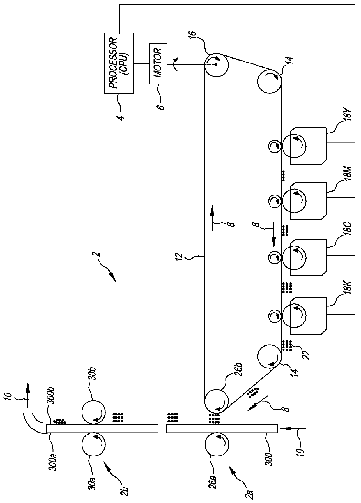 Intermediate transfer member and imaging apparatus and method