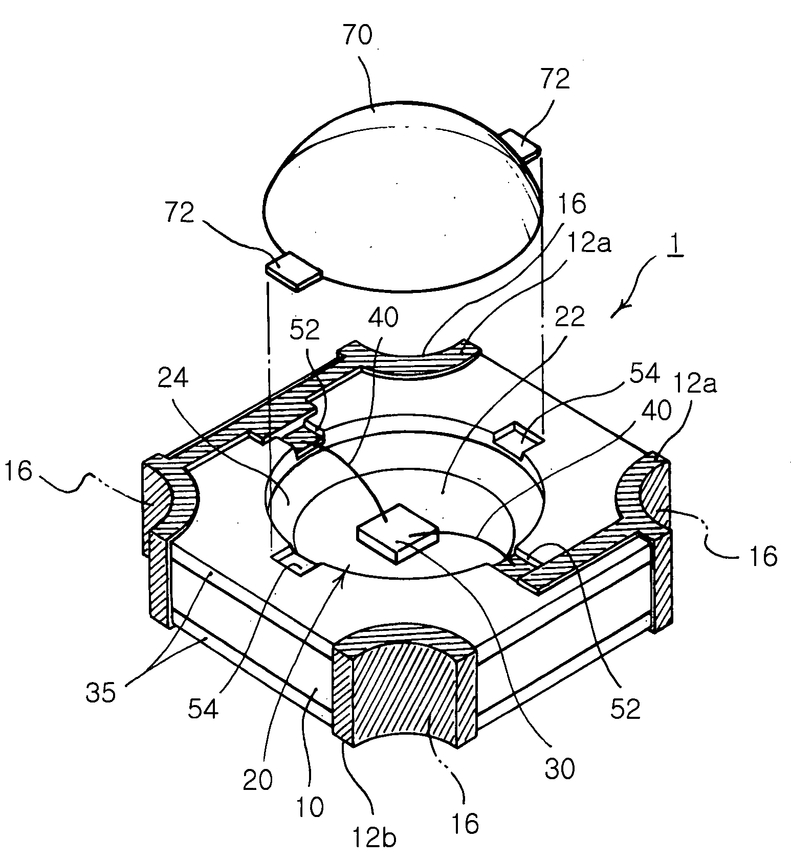 Light emitting diode package having anodized insulation layer and fabrication method therefor