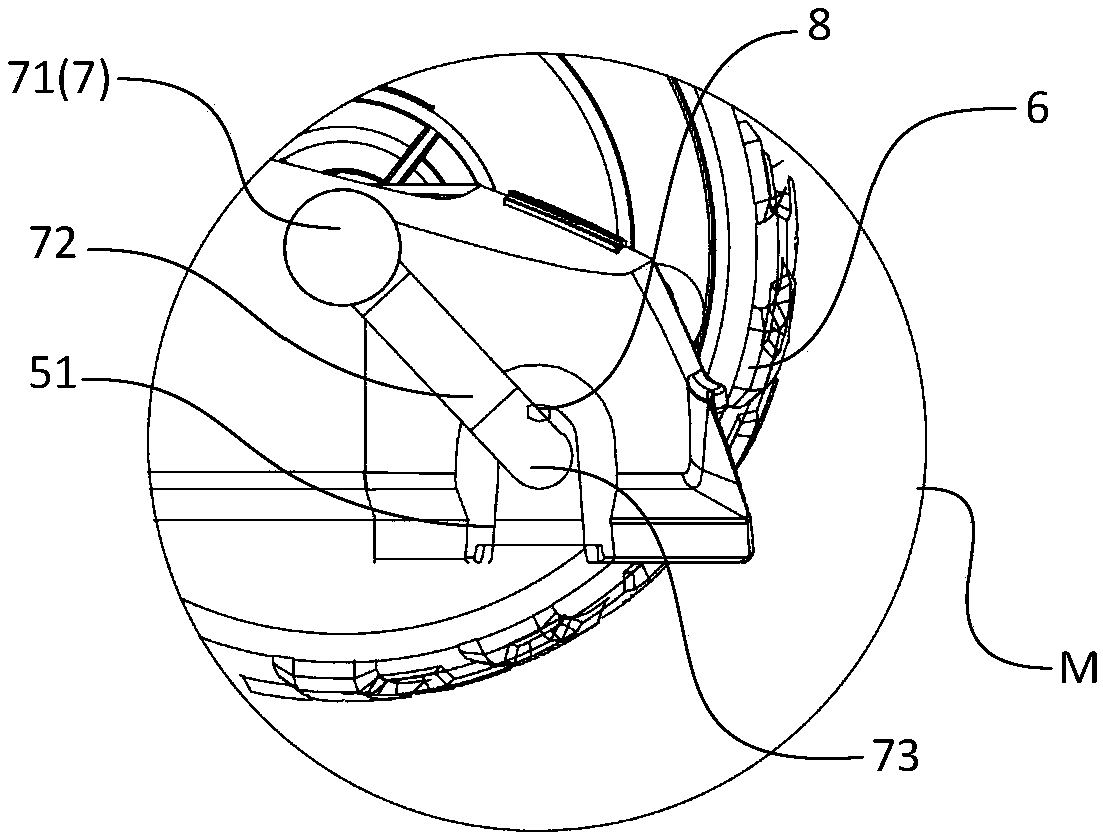 Hand-propelled wheeled vehicle