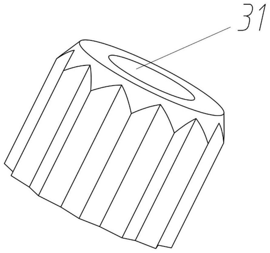 Transmission shaft device for automobile air-conditioning compressor suction performance testing equipment