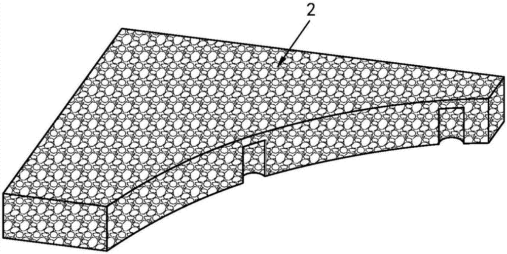 Pavement brick capable of cutting off water at first and then permeating water and preparation method thereof