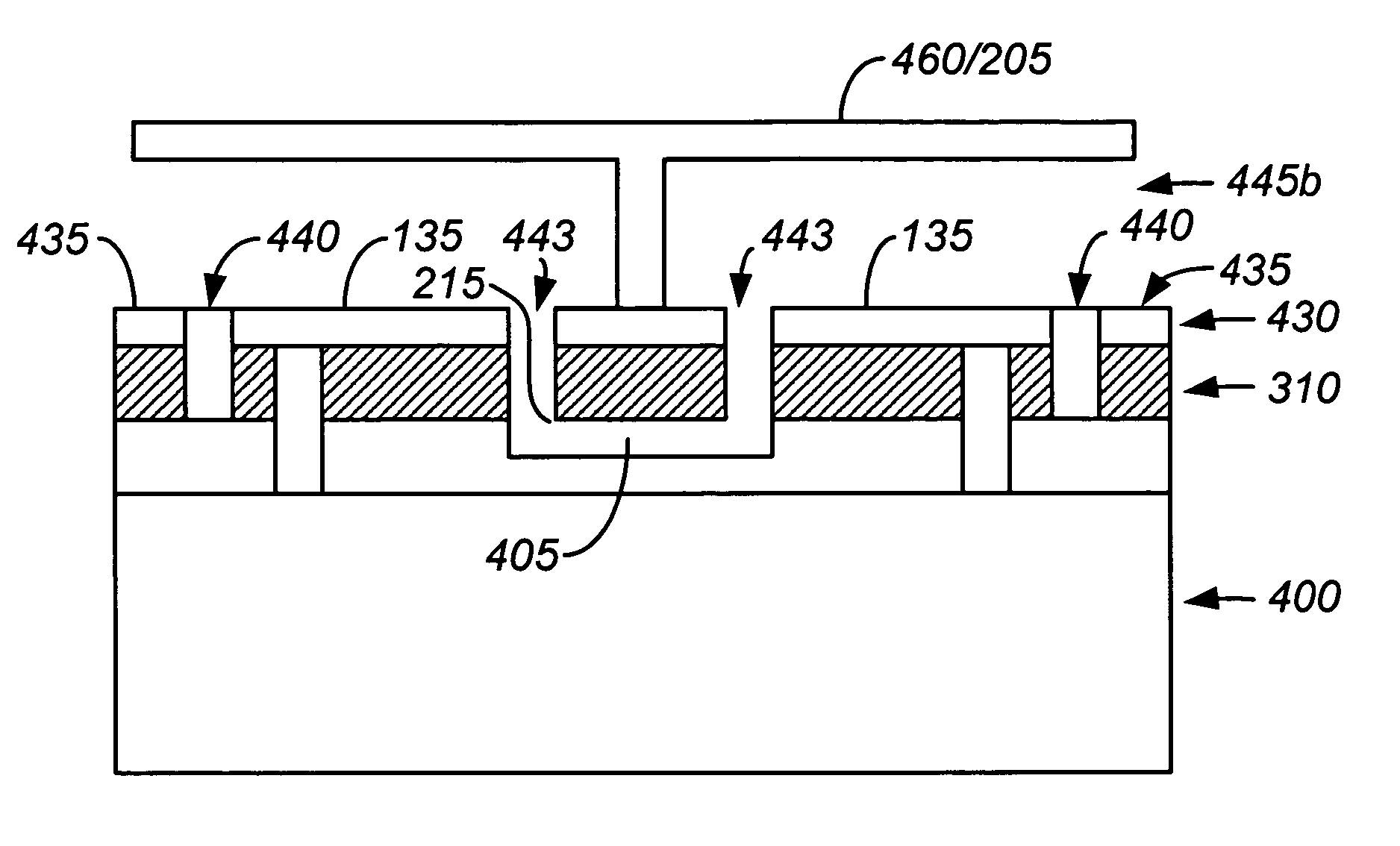 Mirror structure with single crystal silicon cross-member