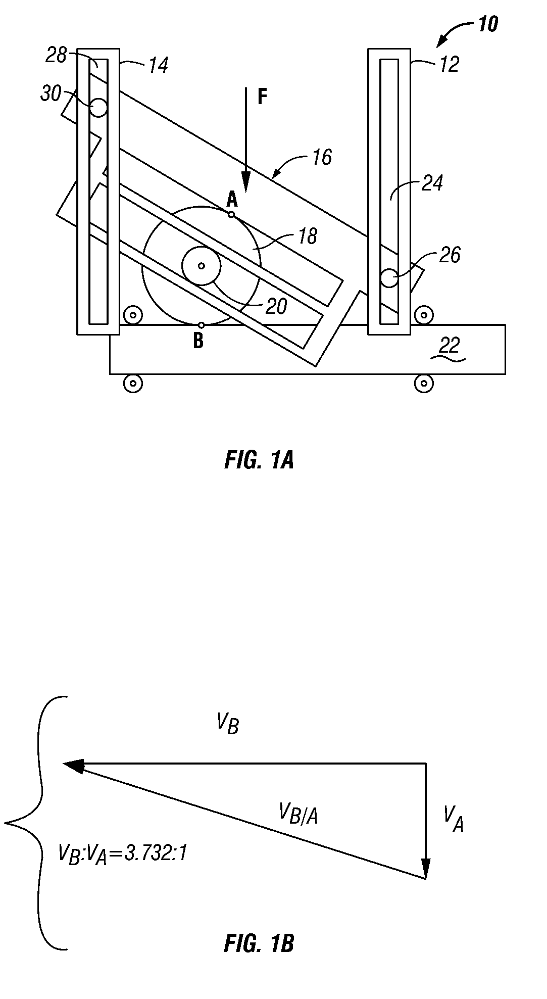 Geared, continuously variable speed transmission