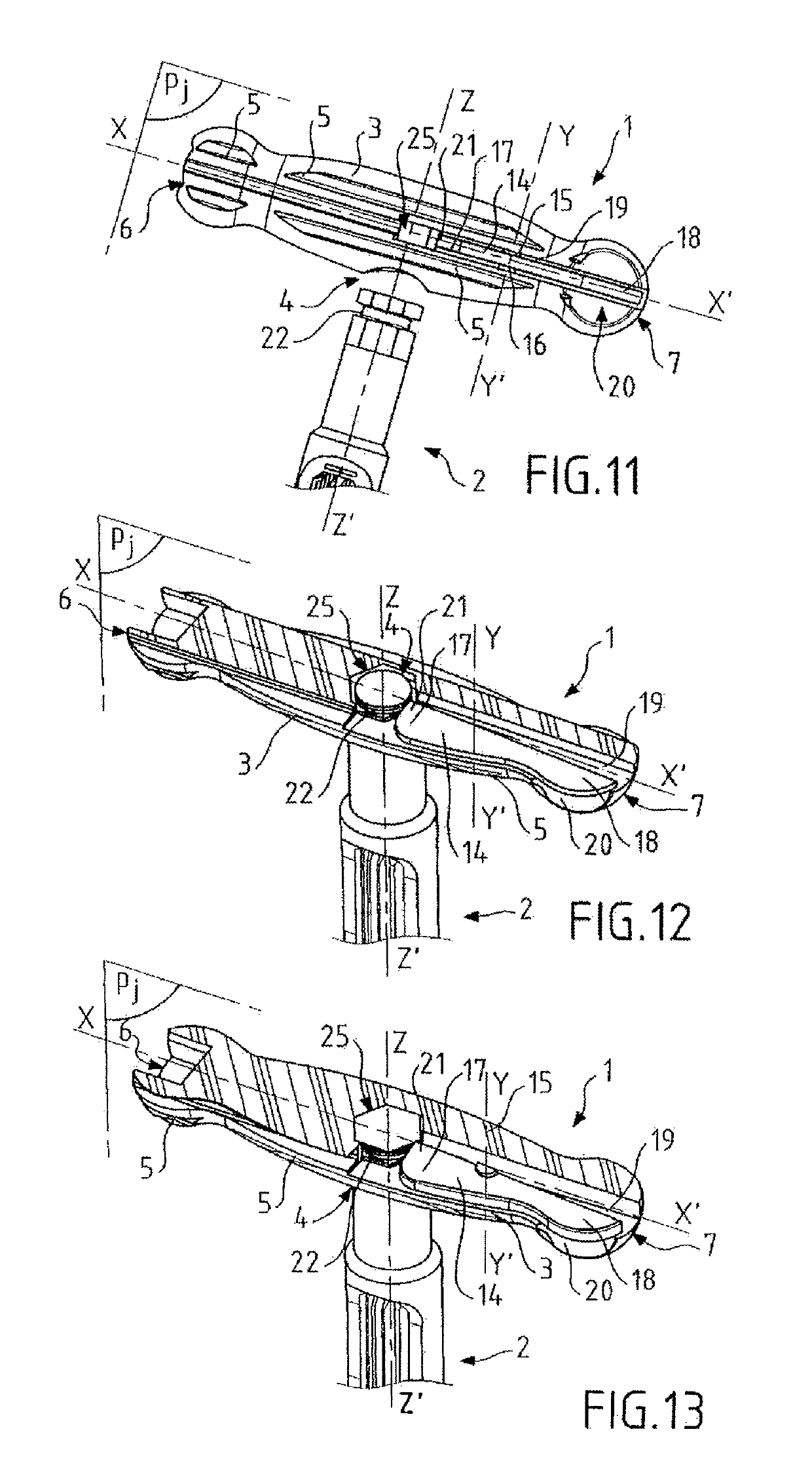 Gripping handle for a surgical tool, and method and machine for producing such a gripping handle