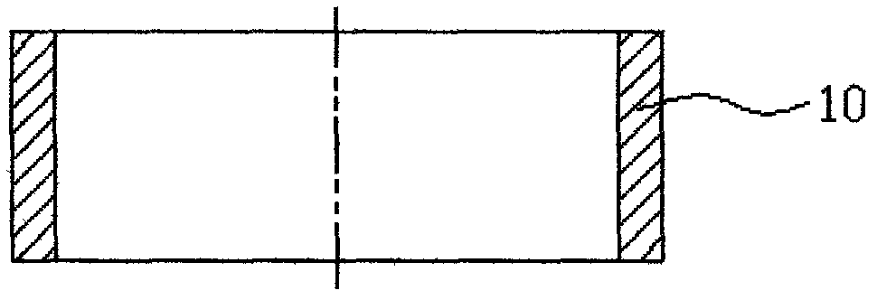 Thermal expansion method for titanium alloy flash welding collar piece