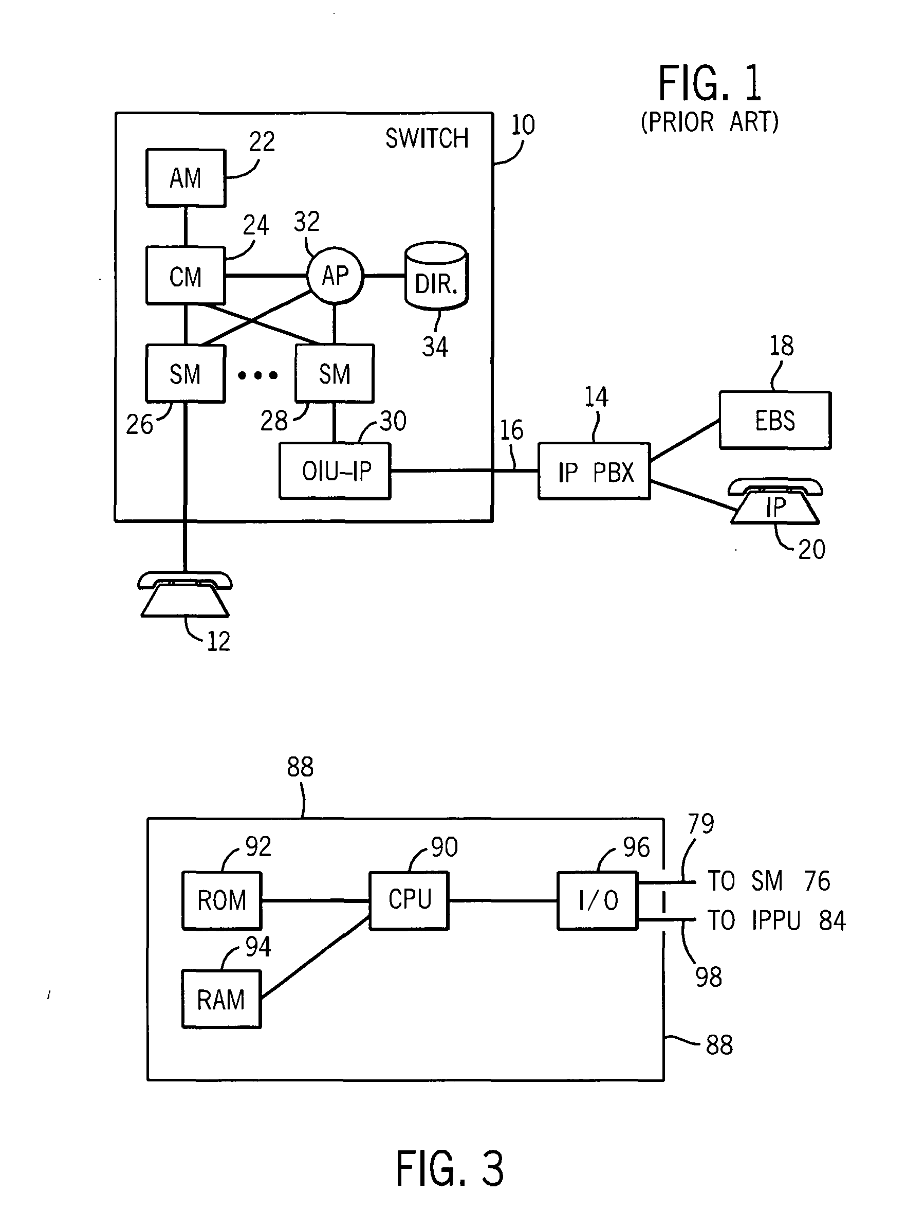 Integration of an IP private branch exchange with a telecommunication switch provides users with additional features