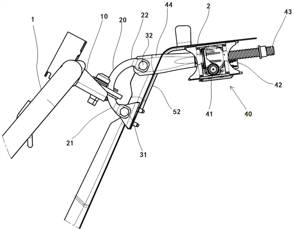 Reclining mechanism for vehicle seat and vehicle rear seat