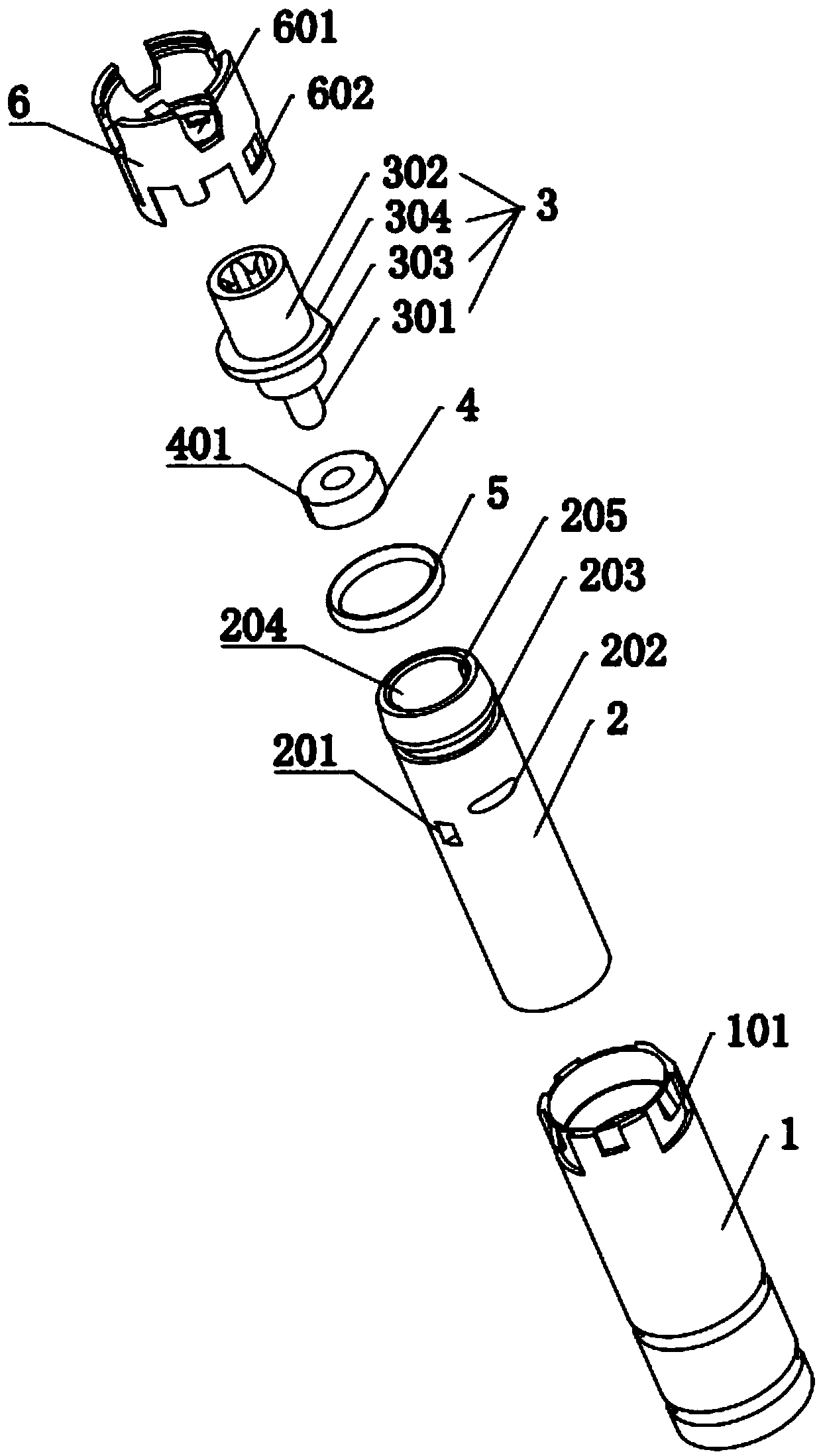 One-way rotary damper