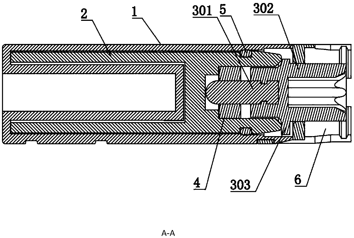 One-way rotary damper