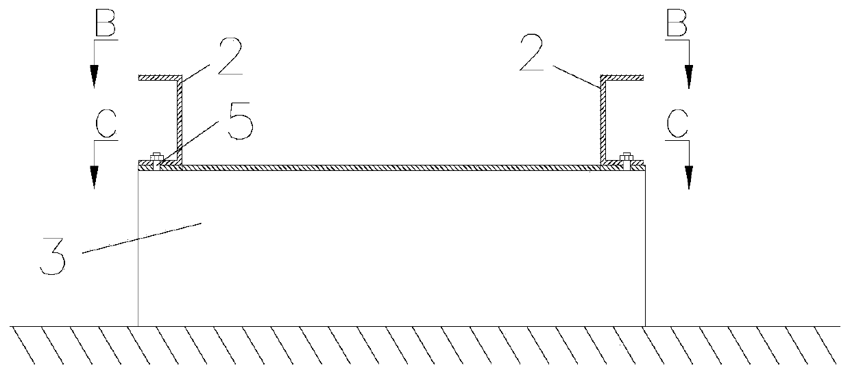 Movable mounting base for ship electrical equipment