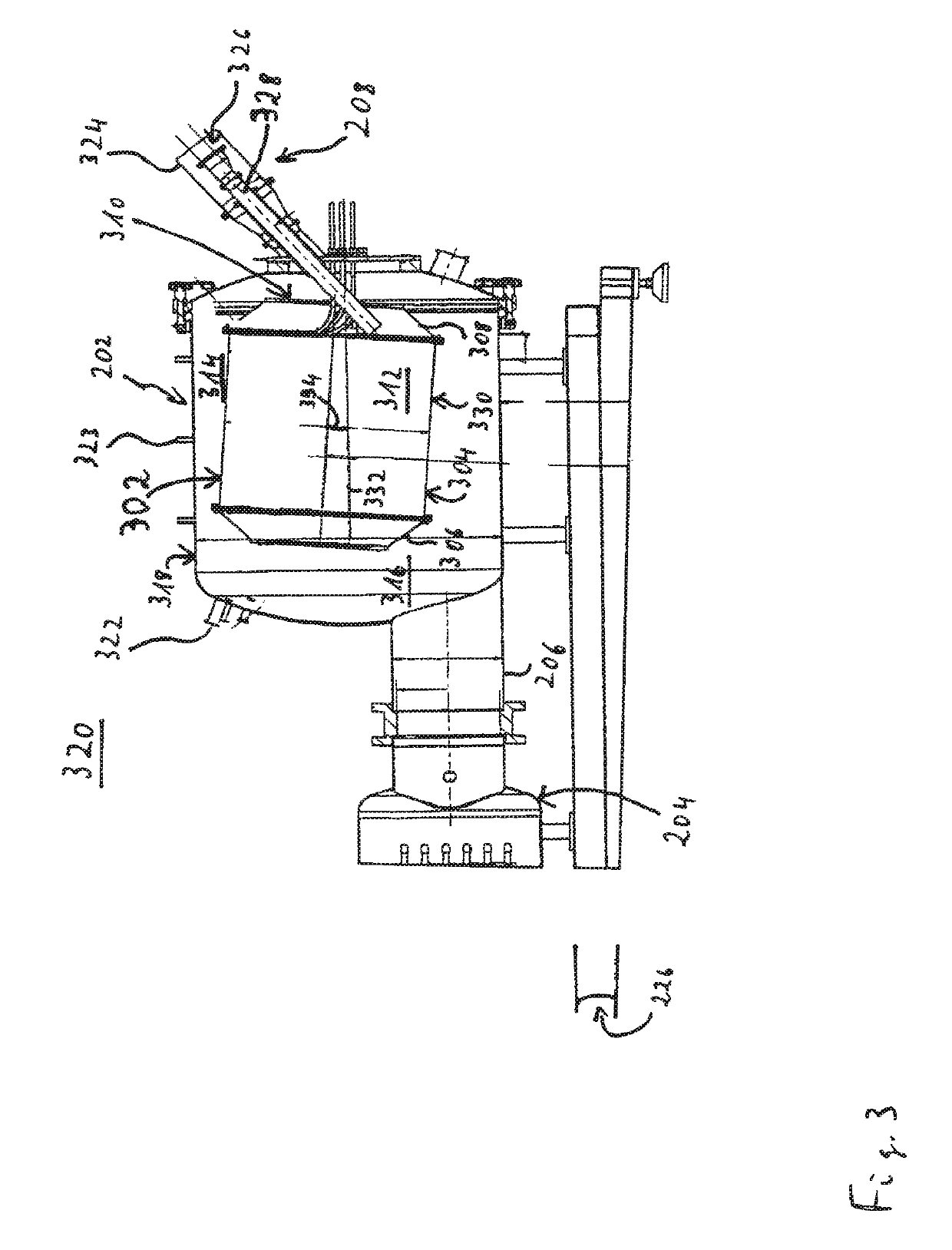 Process line for the production of freeze-dried particles