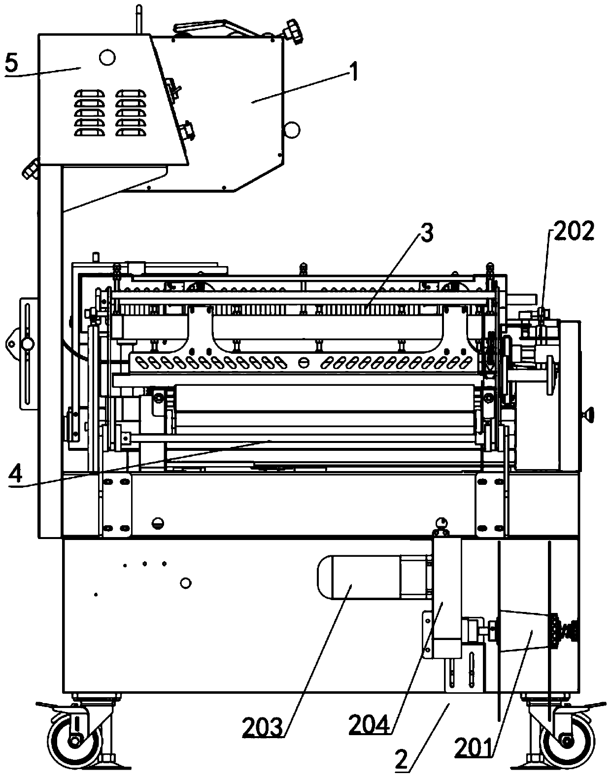 Automatic high-efficiency L-type packaging machine