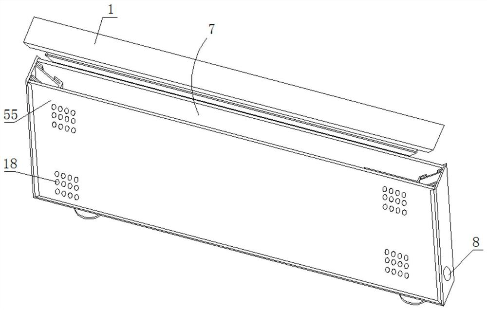 Air disinfection and sterilization negative-pressure partition screen