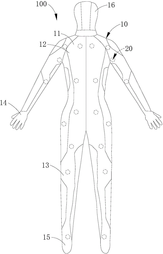 Somatosensory simulation device with heat touch feeling and somatosensory simulation system