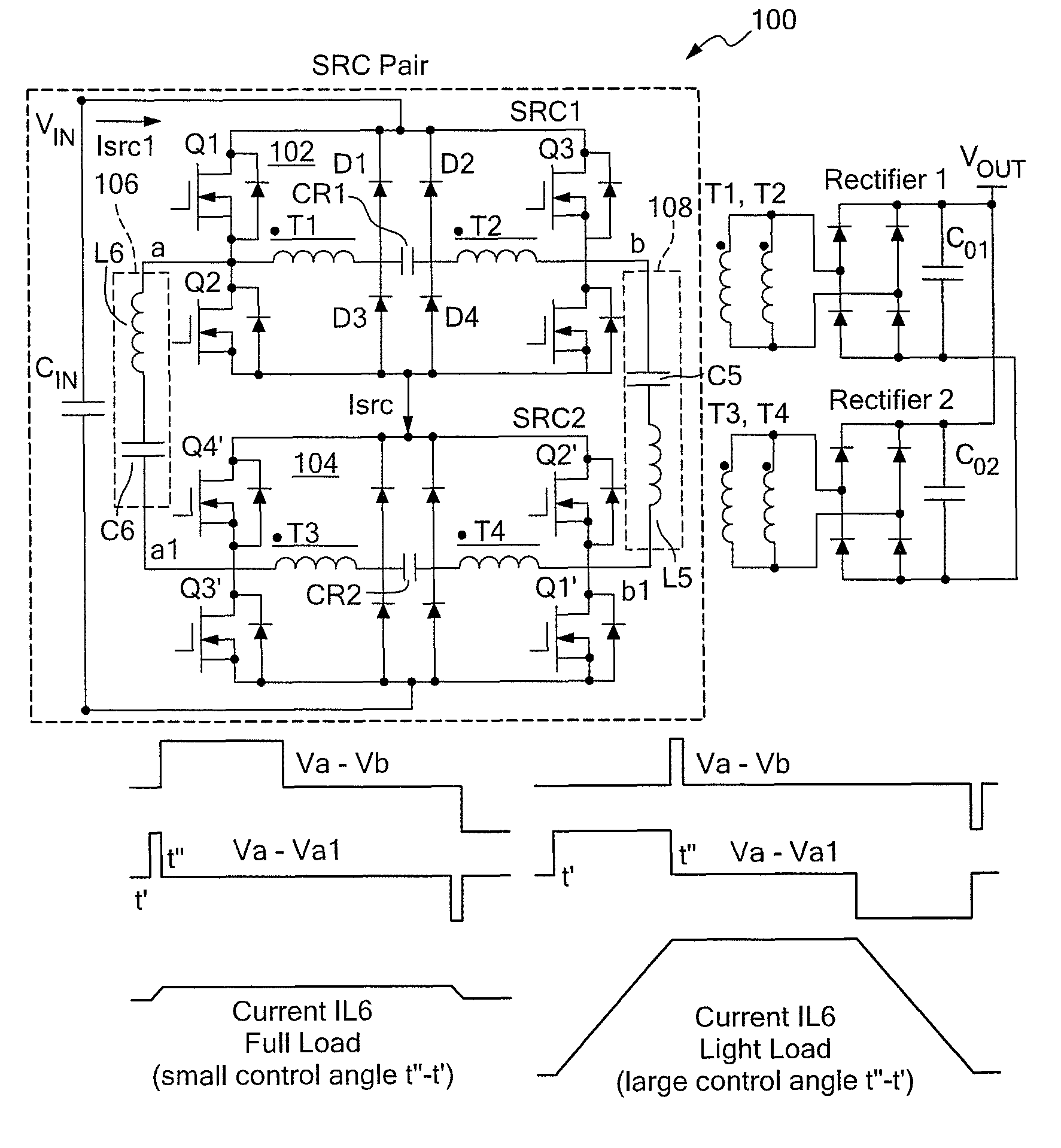 Methods and apparatus for a cascade converter using series resonant cells with zero voltage switching