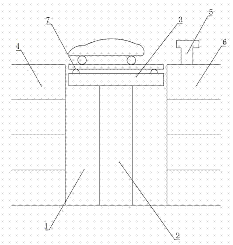 One-card-effective stereoscopic intelligent parking garage